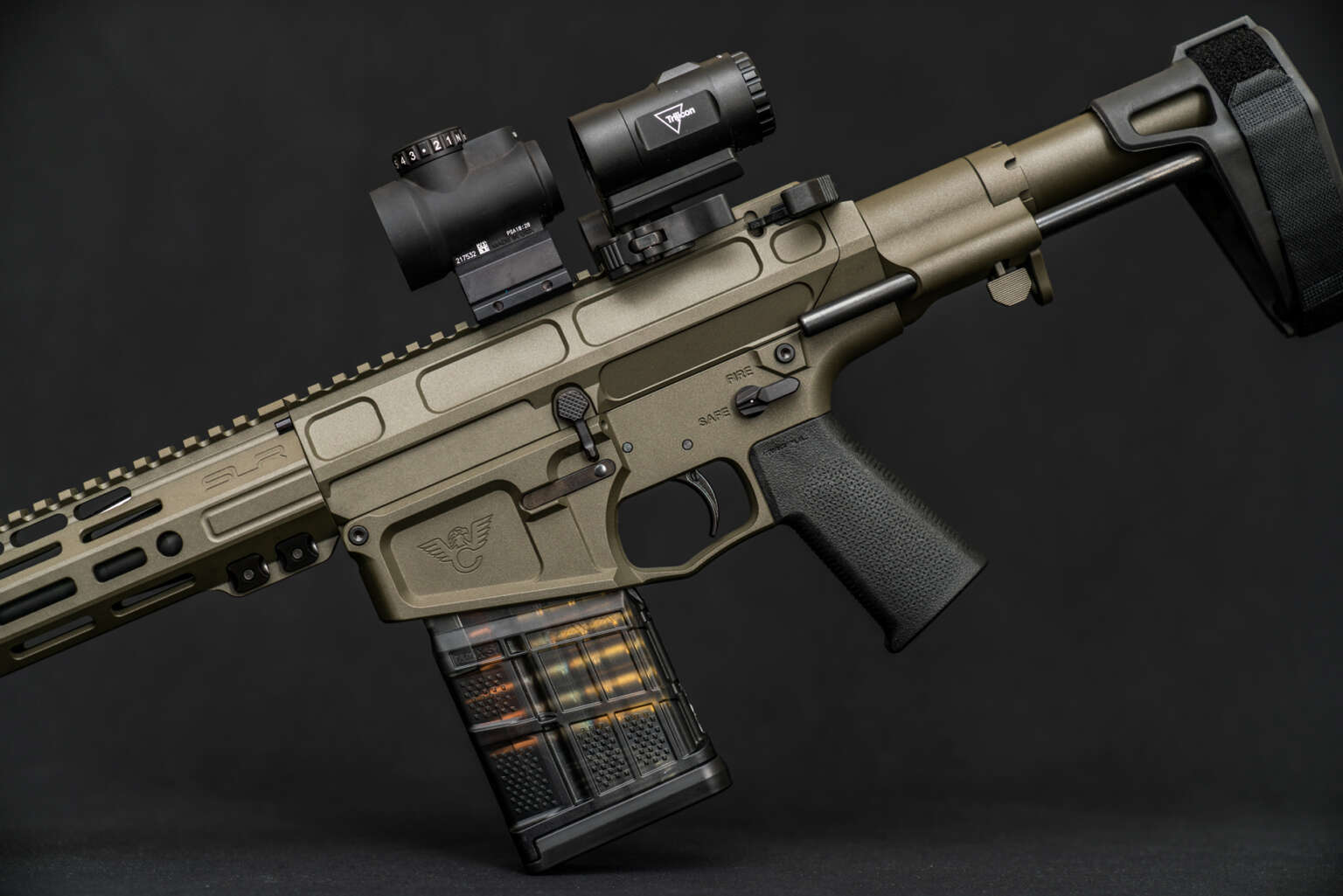 Wilson Combat – .308 WIN – OD Gunmetal – 12.5″ PDW Pistol – NRC Industries