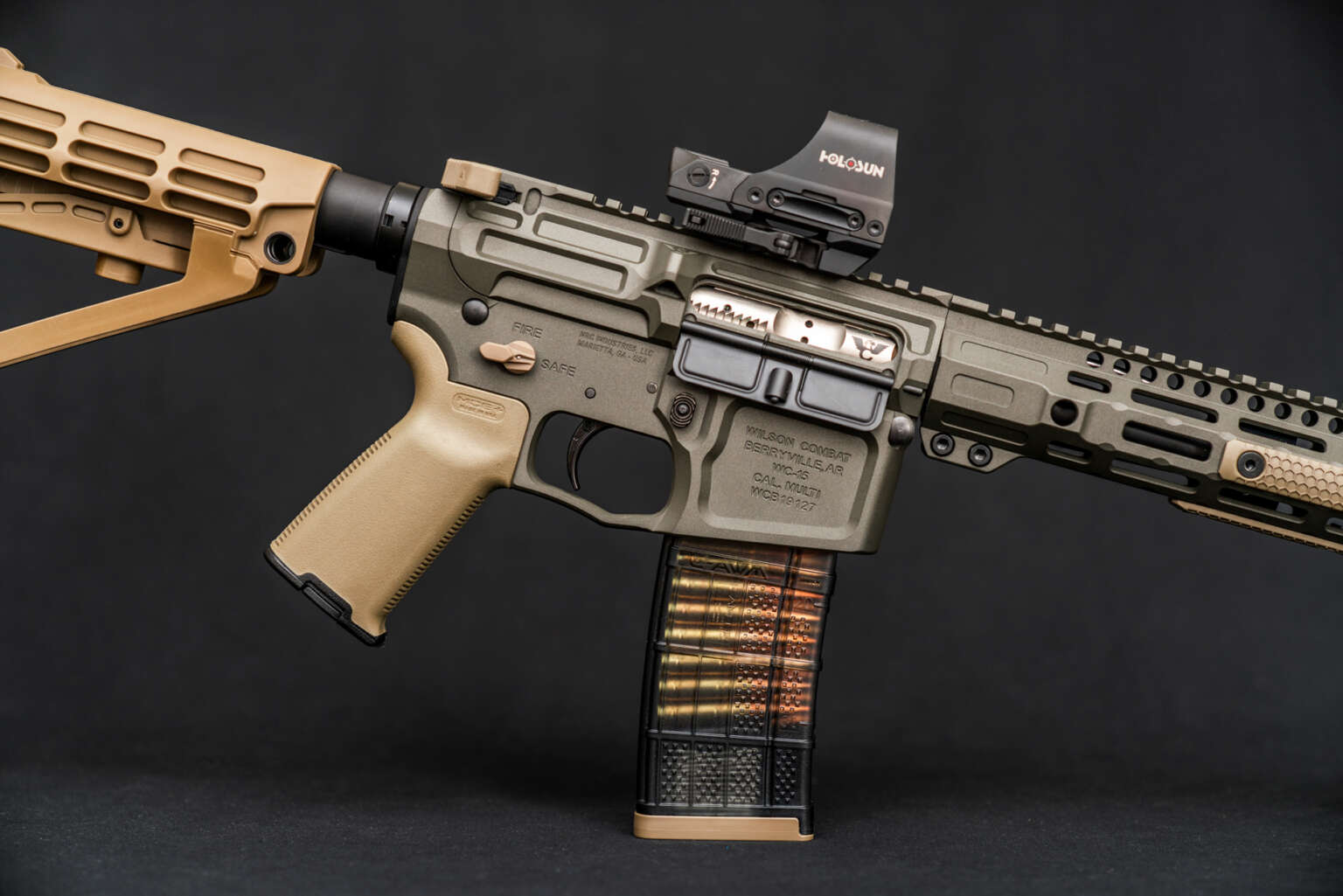 Wilson Combat – .300 BLK – OD Gunmetal – 10.3″ Pistol – NRC Industries