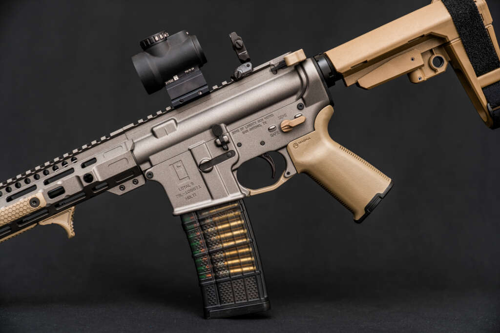 Sons of Liberty Gun Works – 5.56 NATO – Tungsten & FDE – 11.3″ Pistol ...