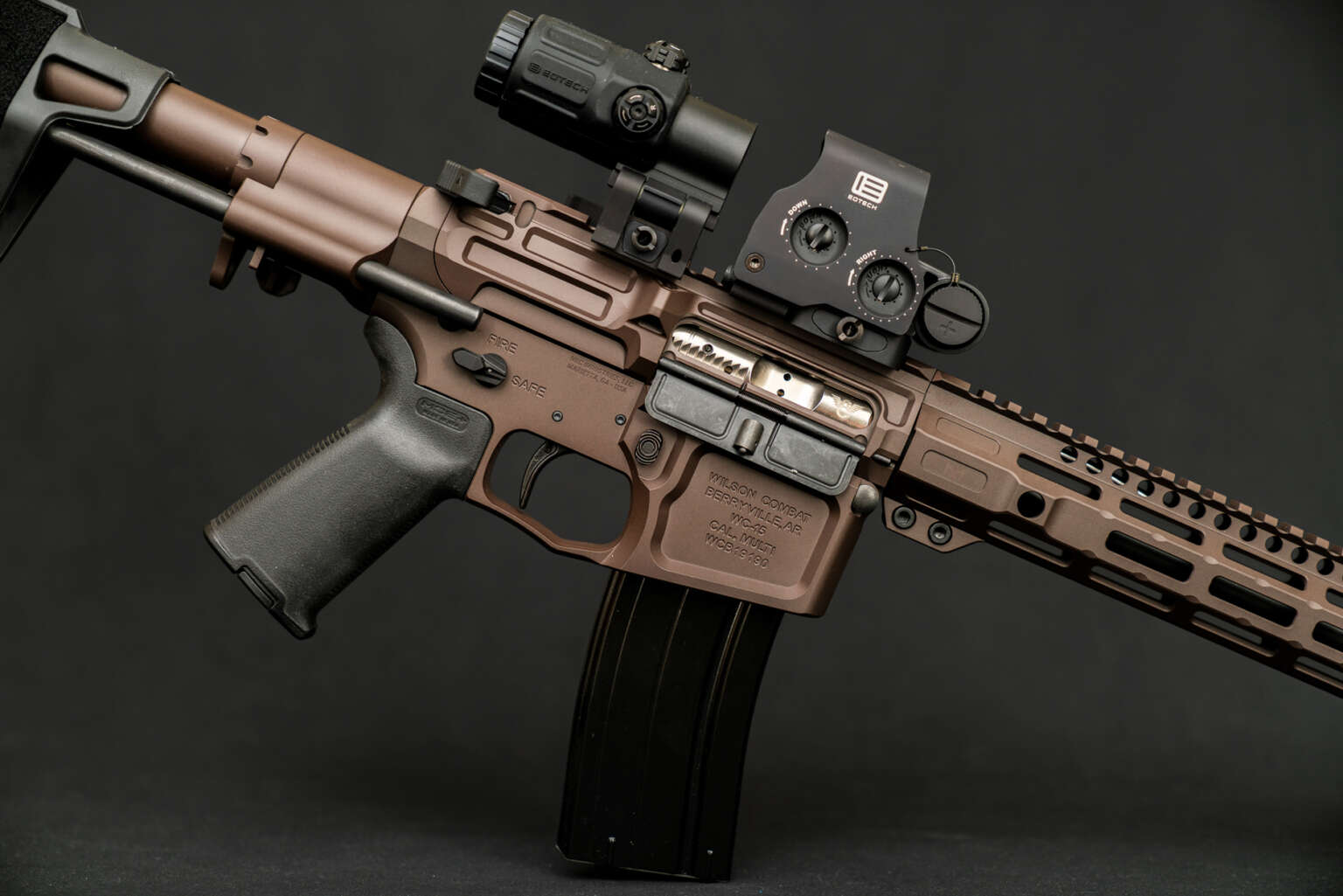 Wilson Combat – 6.5 Grendel – Vortex Bronze – 12″ PDW Pistol – NRC ...
