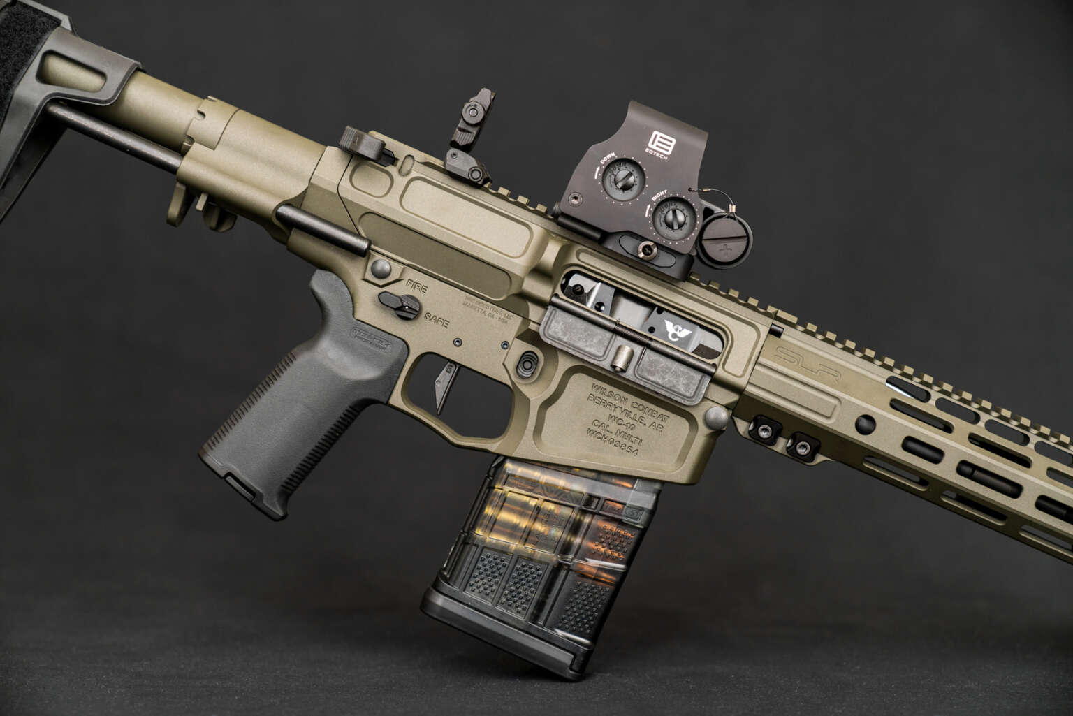 Wilson Combat – 8.6 Blackout – OD Gunmetal – 12″ PDW Pistol – NRC ...