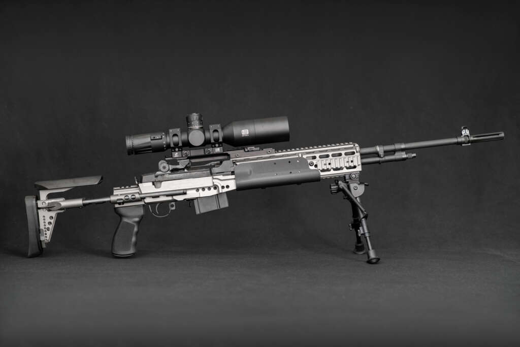 Springfield M1A EBR .308 WIN NAVY SEAL GREY EBR CHASSIS 22
