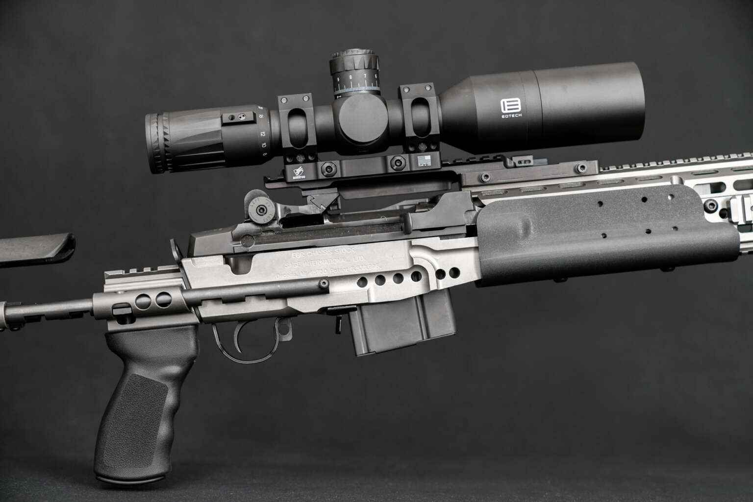 Springfield M1A EBR .308 WIN NAVY SEAL GREY EBR CHASSIS 22