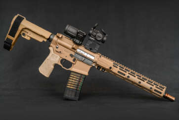 SOLGW Forward Controls Design - 5.56 NATO - Metallic Coyote - 12.5" CHF PDW Pistol
