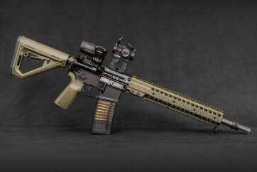Geissele Automatics - FBI / HRT MK7 - 5.56 NATO - OD Gunmetal - 14.5" Pinned & Welded Rifle