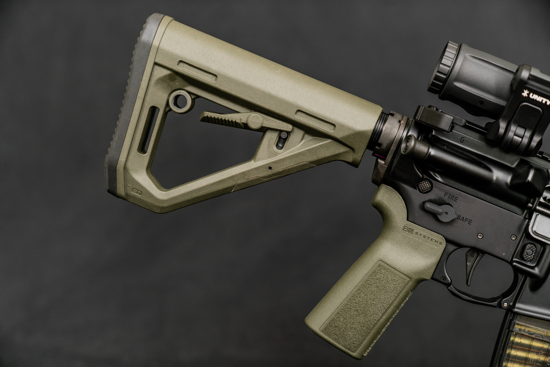 Geissele Automatics - FBI / HRT MK7 - 5.56 NATO - OD Gunmetal - 14.5" Pinned & Welded Rifle - Image 2