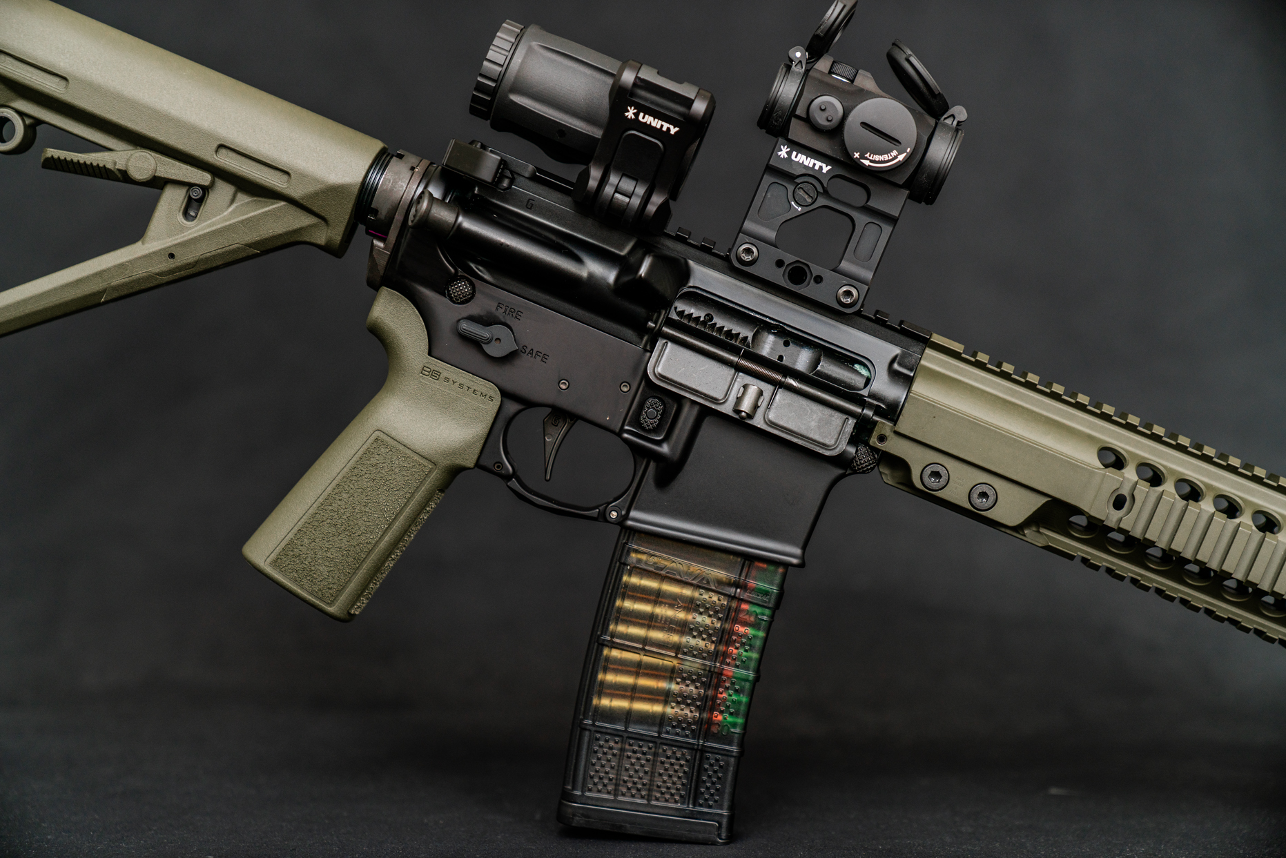 Geissele Automatics - FBI / HRT MK7 - 5.56 NATO - OD Gunmetal - 14.5" Pinned & Welded Rifle - Image 3